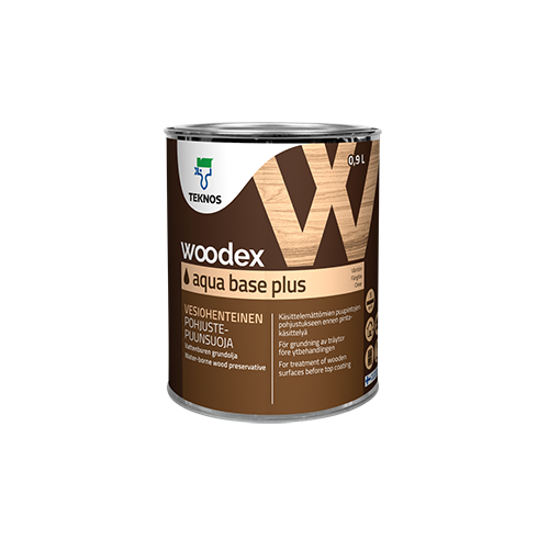 Produktbild Woodex aqua grundolja 0,9L.