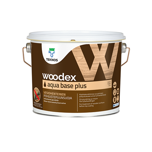 Produktbild Woodex aqua grundolja 2,7L.